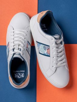 Red Tape - Womens Printed White Sneakers