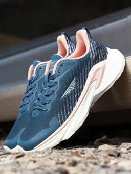 Red Tape - Women's Textured Teal Blue Athleisure Shoes