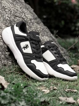 Red Tape - Womens Colorblock Black-White Sneaker