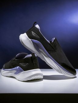 Red Tape - Womens Textured Black Walking Shoes