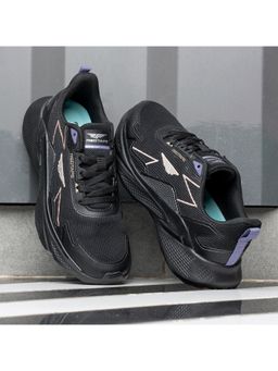 Red Tape - Women's Textured Black Athleisure Shoes