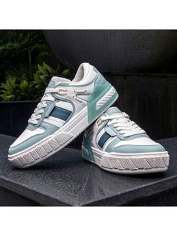 Red Tape - Women's Solid White Blue Sneaker