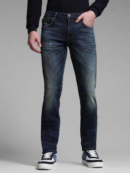 Jack & Jones - Men Blue Solid Jeans