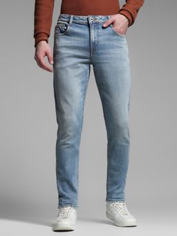 Jack & Jones - Men Blue Solid Jeans