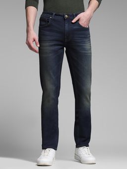 Jack & Jones - Men Blue Solid Jeans