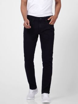 Jack & Jones - Black Low Rise Ben Skinny Jeans