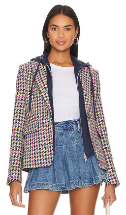 Central Park West - Lucia Multi Houndstooth Jacket