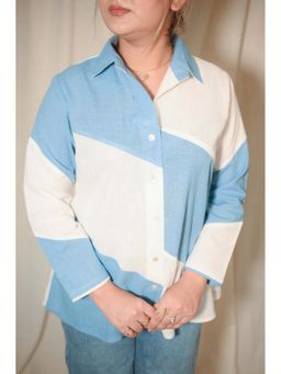 KARIGAR - Blue Cotton Shirt
