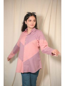 KARIGAR - Pink Cotton Shirt