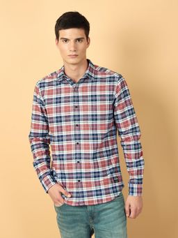 Wrangler - Mens Checks Multi Color Casual Shirt