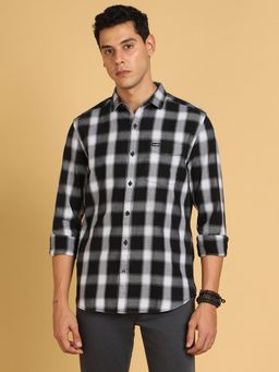 Wrangler - Mens Black Casual Shirt