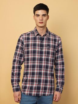 Wrangler - Mens Checks Multi Color Casual Shirt