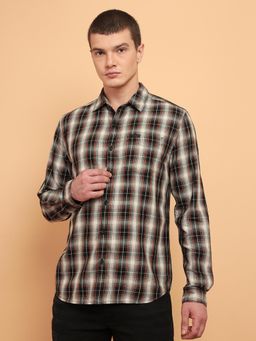 Wrangler - Mens Checks Multi Color Casual Shirt