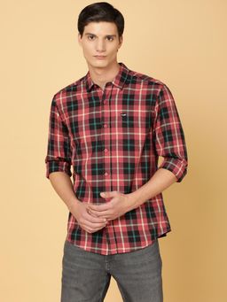 Wrangler - Mens Red Casual Shirt