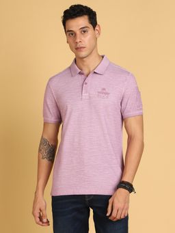 Wrangler - Mens Pink Polo T-Shirt