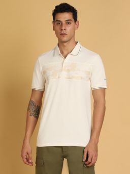 Wrangler - Mens White Polo T-Shirt