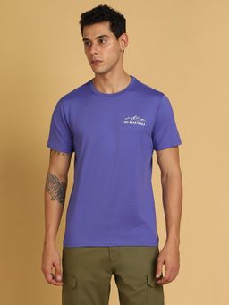Wrangler - Mens Blue T-Shirt