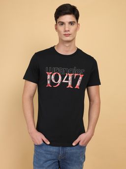 Wrangler - Mens Black T Shirts