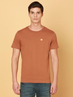 Wrangler - Mens Brown T-Shirt