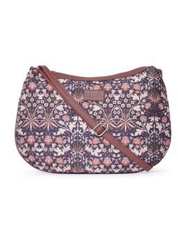 Zouk - Kashmir Blooms Structured Sling Bag