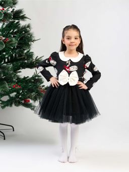 THE PONY & PEONY CO. - Black Swan Dress