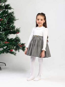 THE PONY & PEONY CO. - Houndstooth Dress