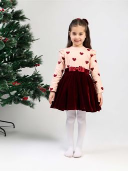 THE PONY & PEONY CO. - Peach Rosewood Dress