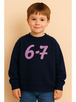 ZIP ZAP ZOOP - Unisex Navy Blue Sweatshirt