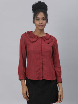 RAREISM - Red Solid Plain Top