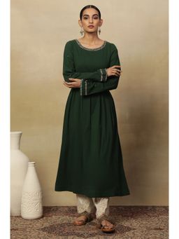 Folksong - Solid Anarkali Kurta
