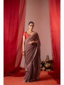 Baise Gaba - Nupur Saree with Unstitched Blouse