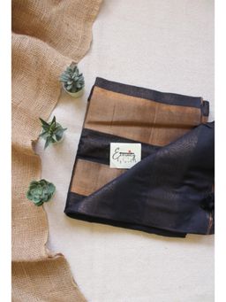 Eternity by Sakshi - Black - Sunehri Shaam Saree Without Blouse