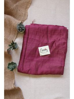 Eternity by Sakshi - Magenta Nazm Silk Saree Without Blouse