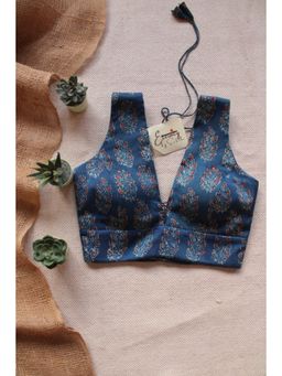 Eternity by Sakshi - Diva Modal Ajrakh Stitched Stitched Blouse