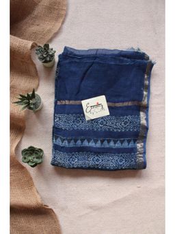 Eternity by Sakshi - Blue Heritage Saree Without Blouse