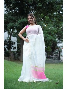 Isadora Life - Cotton Anchal Saree with Unstitched Blouse