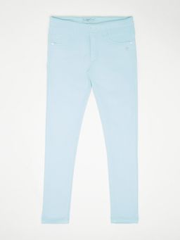 CRIMSOUNE CLUB - Girls Blue Solid Jeans