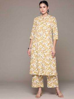 Readiprint - A Line Style Cotton Fabric Beige Co-Ord (Set of 2)