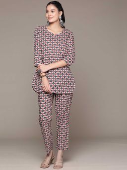 Readiprint - Straight Style Cotton Fabric Multi Co-Ord (Set of 2)