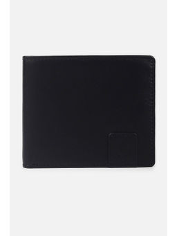 Allen Solly - Men Black Solid Genuine Leather Wallet