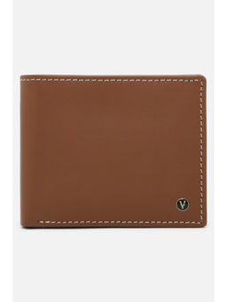 Van Heusen - Men Tan Genuine Leather Wallet