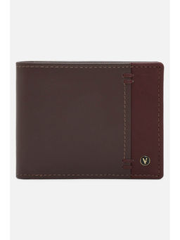 Van Heusen - Men Brown Genuine Leather Wallet