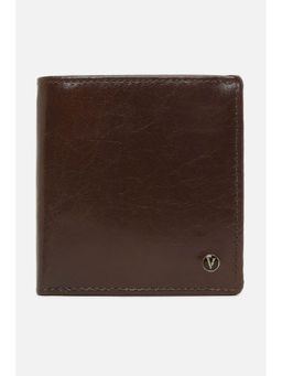 Van Heusen - Men Brown Genuine Leather Wallet
