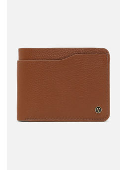 Van Heusen - Men Tan Genuine Leather Wallet