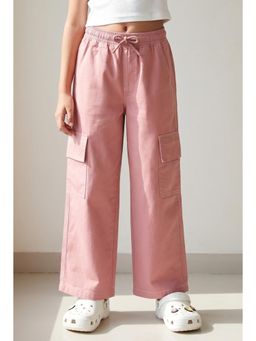 Tales & Stories - Girls Pink Wide Leg Trouser