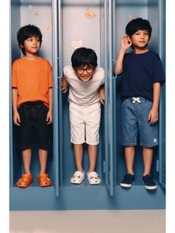 Tales & Stories - Boys Denim Bermuda Shorts (Pack of 3)