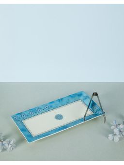 Fabindia - Blue Tuhina Platter Gift