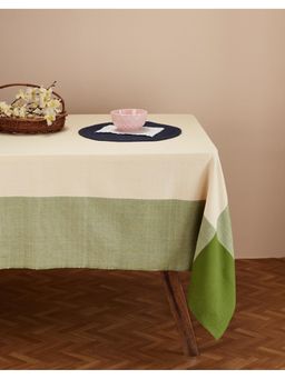 Fabindia - Green Adesh Cotton Woven Table Cover