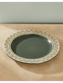 Fabindia - Green Leela Ceramic Dinner Plate