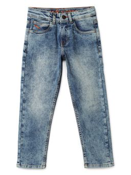 Tales & Stories - Boys Light Blue Washed Denim Jeans